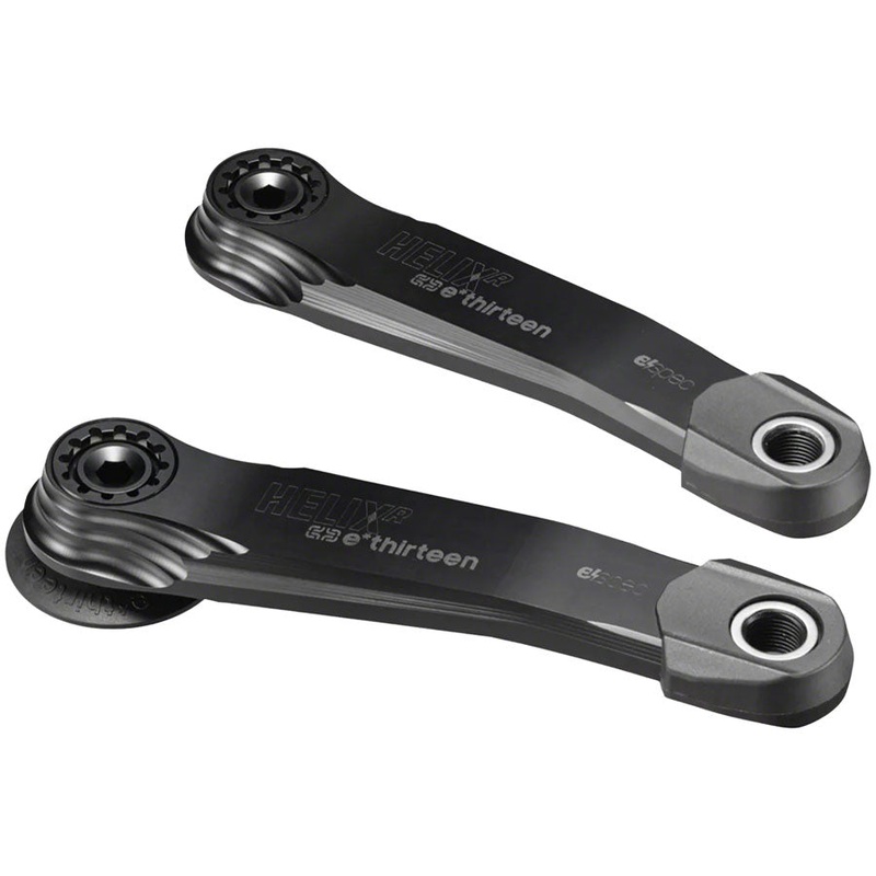 Helix Race Alloy e*spec Crank Arm Set – Fazua Ride 60 18mm Offset 165mm Self Extractor BLK