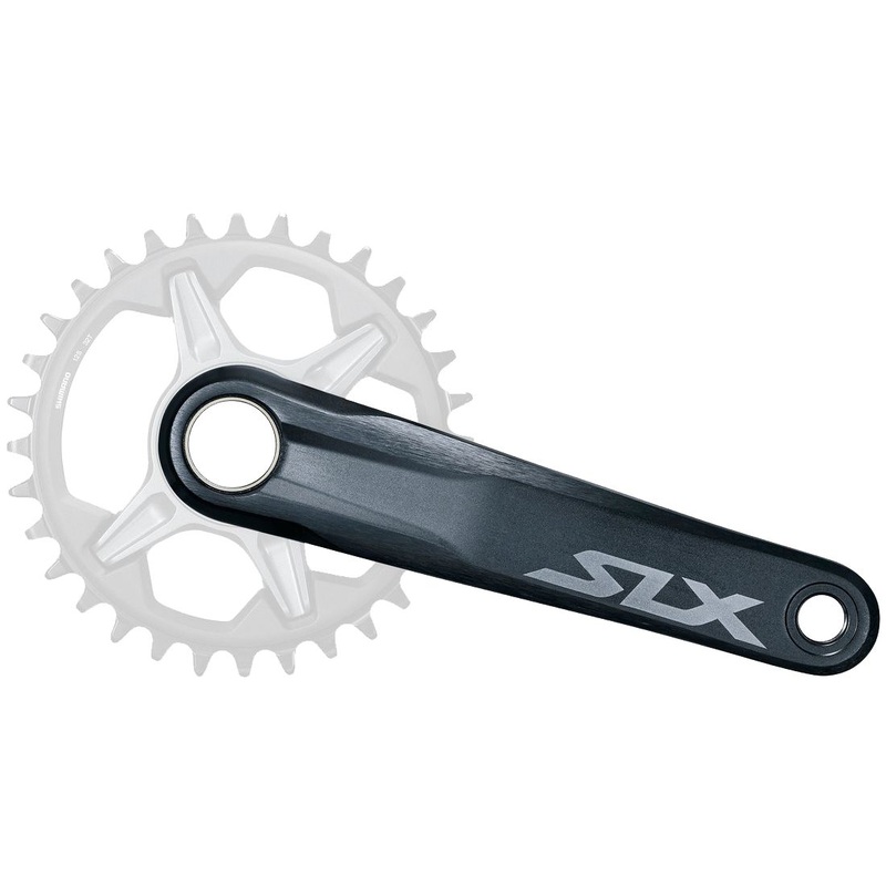 Shimano SLX FC-M7100-1 Crankset – 175mm 12-Speed 1x Direct Mount Hollowtech II Spindle Interface BLK