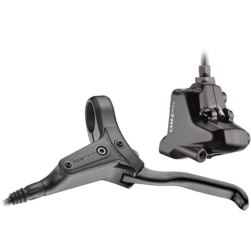 Tektro HD-R280 Disc Brake and Lever – Front, Hydraulic, Flat Mount, Black