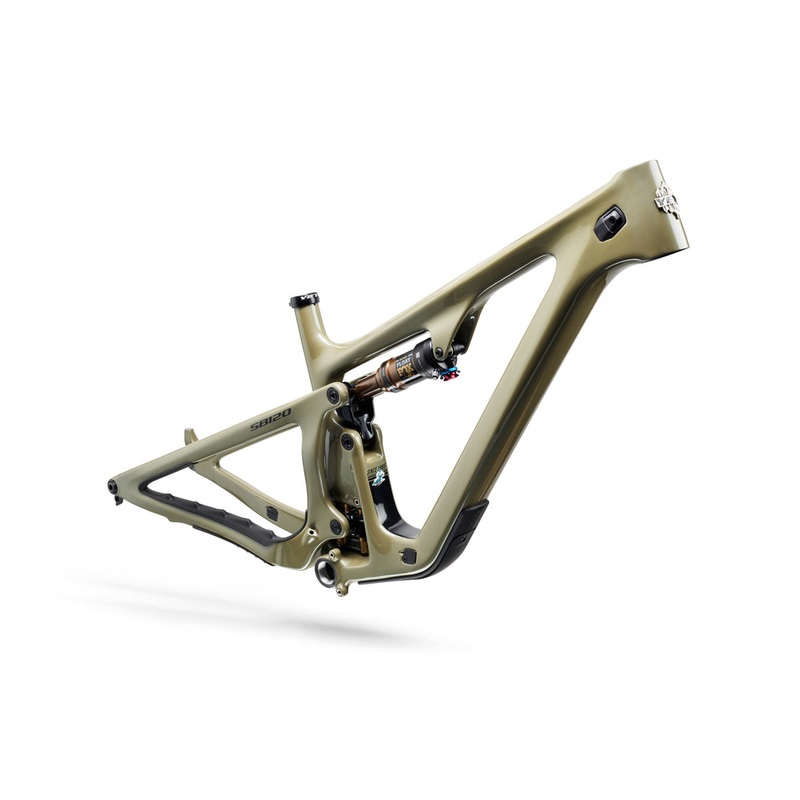Yeti SB120 Turq Series Frame Only w/ Fox DPS Lichen