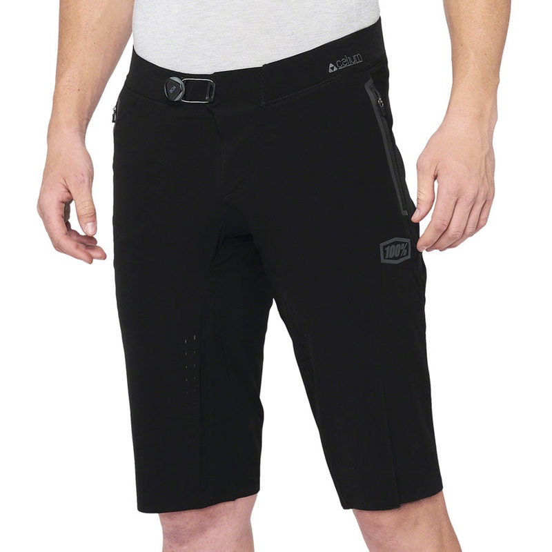 100% Celium Shorts – Black Mens 36