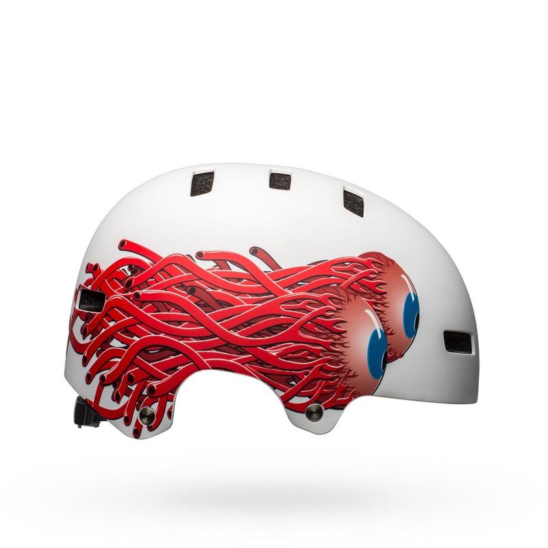 Bell Local Helmet-Eyes Matte White