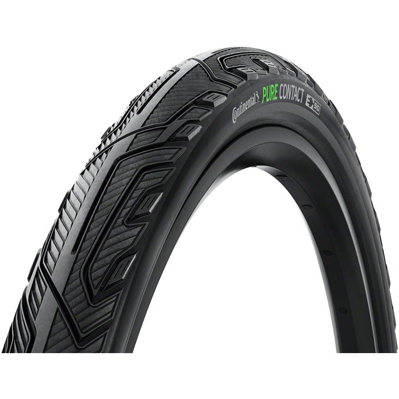 Continental Pure Contact Tire – 700 x 40 Clincher Folding BLK/Graphite Reflex Vectran / PolyX Breaker E50