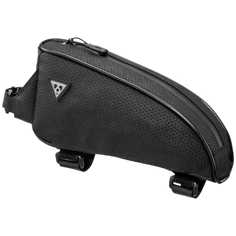 Topeak TopLoader Top Tube Bag – Strap-On, Black
