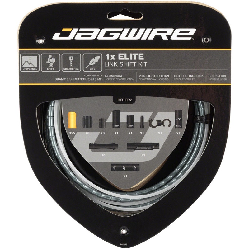 1x Elite Link Shift Cable Kit SRAM/Shimano Polished Ultra-Slick Cable