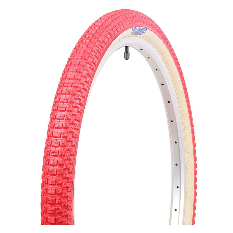 24×2.0 SE Racing Cub BMX Tire – Red w/ Tan Skinwall