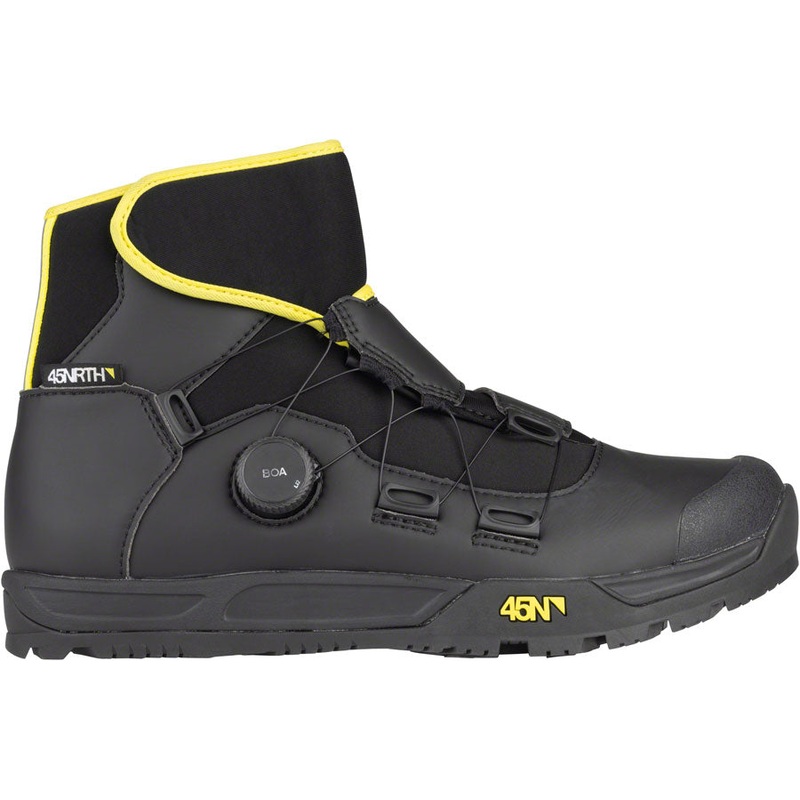 45NRTH Ragnarok BOA Cycling Boot – Black Size 48