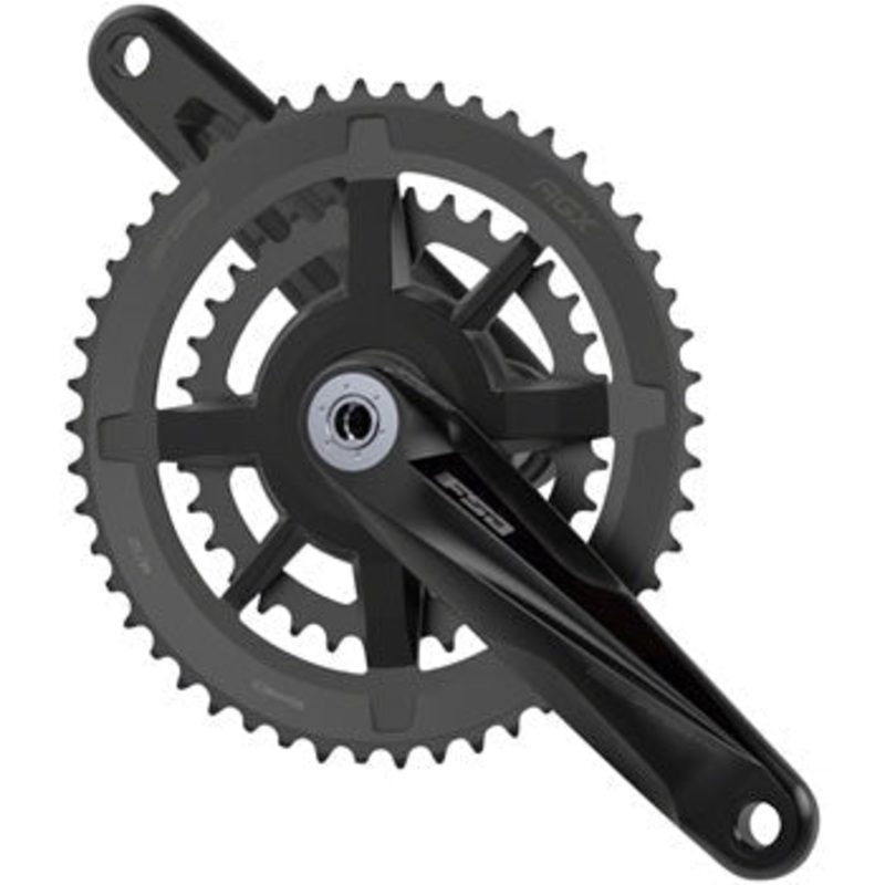 Gossamer Pro Modular AGX+ Bicycle Crankset – 172.5mm, 11/12-Speed, 46/30t, DM/90 BCD, 386 EVO Spindle Interface