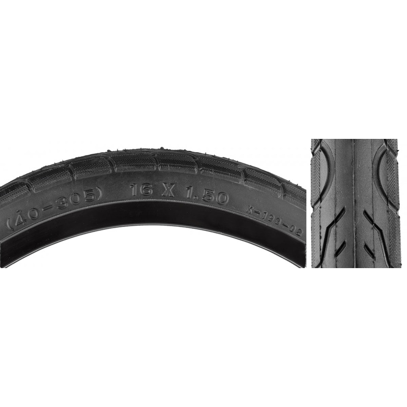 Tire Sunlite 16X1.5 Black/Bk Kwest 60Lbk193 Wire