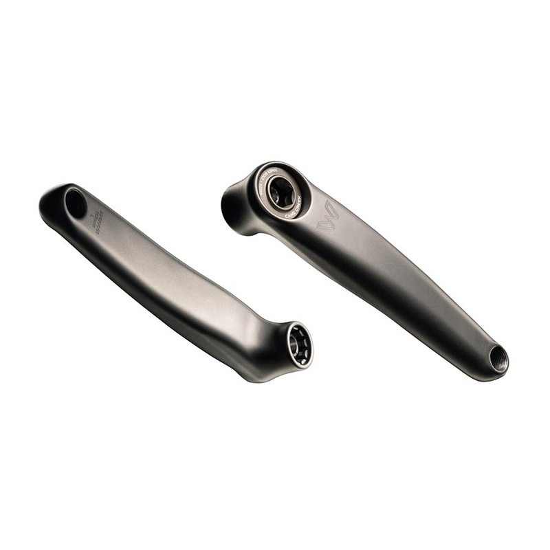 Electric Wings Ebike Crank Arm Set – Titanium 165mm ISIS Spindle Fits Bosch Brose Fazua Ride 50 Panasonic TQ Yamaha