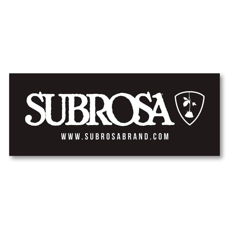 Subrosa Ramp/Dealer Decal – Black
