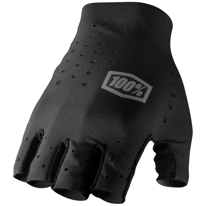 100% Sling Gloves – Black Short Finger Small