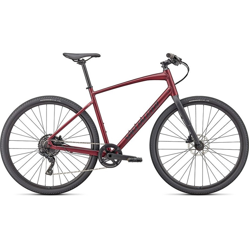 2023 Specialized sirrus x 3.0 bike satin maroon / black / satin black reflective xl
