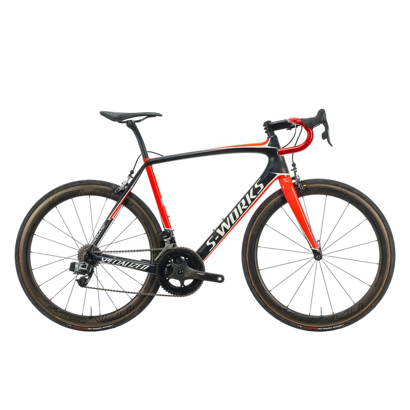 Specialized S-Works Tarmac Red eTap Road Bike – 2017, 58cm