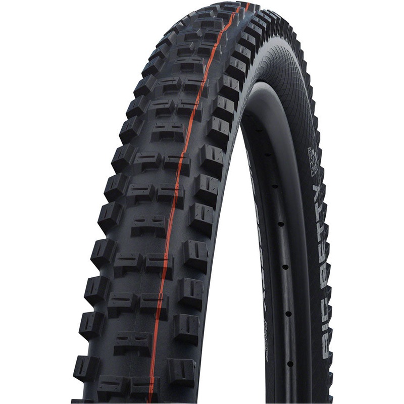 Schwalbe Big Betty Tire – 29 x 2.6″, Tubeless, Folding, Black, Evolution Line, Addix Soft, Super Trail