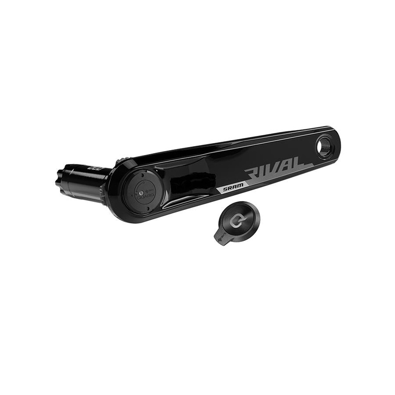 SRAM Rival AXS Power Meter Left Crank Arm Spindle Upgrade Kit – 160mm DUB Spindle Interface BLK D1