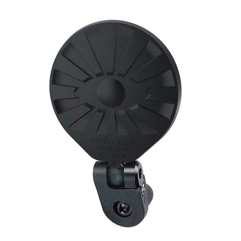 Watch Your Back Bar End Mirror Black