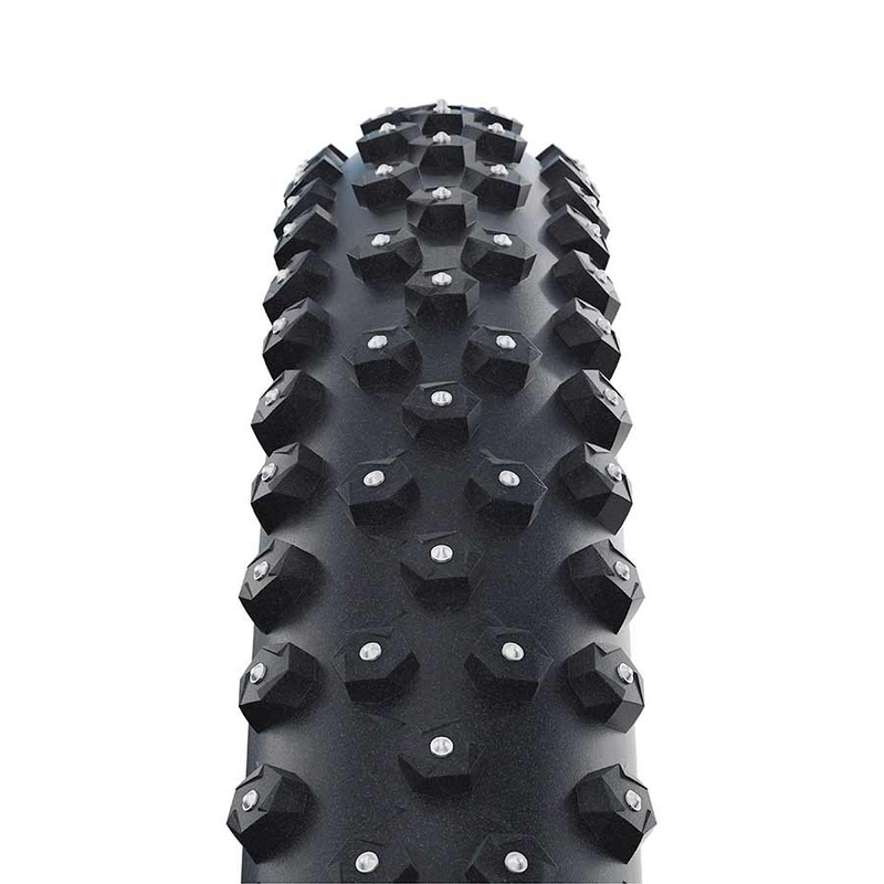 Schwalbe Ice Spiker Pro Tire 27.5×2.25 Folding Clincher Winter DD Raceguard 67TPI Black