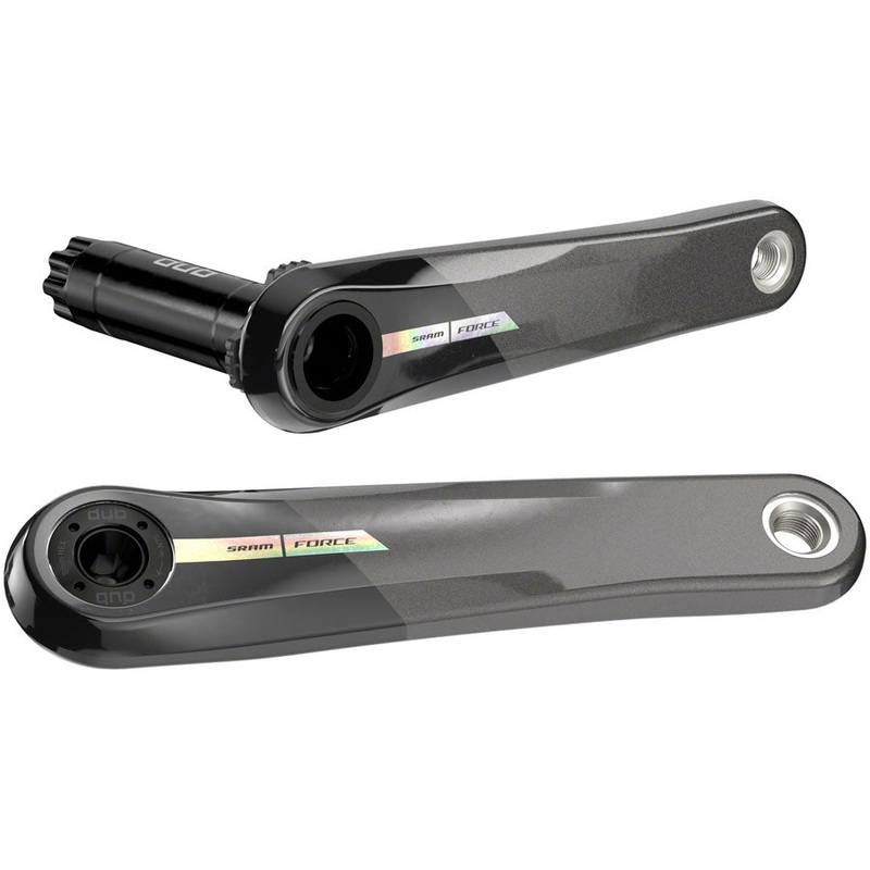 SRAM Force Crank Arm Assembly – 172.5mm 12-Speed 8-Bolt Direct Mount DUB Spindle Interface Iridescent Gray D2
