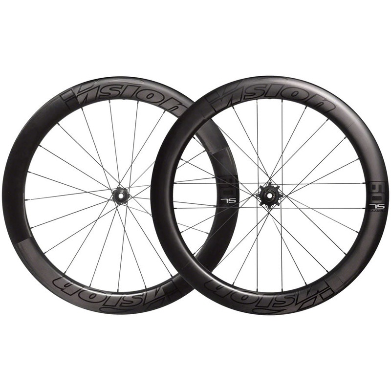 Vision Metron 60 SL TL Disc Wheelset – 700 12x100mm/12x142mm Center-Lock HG 11/12 BLK