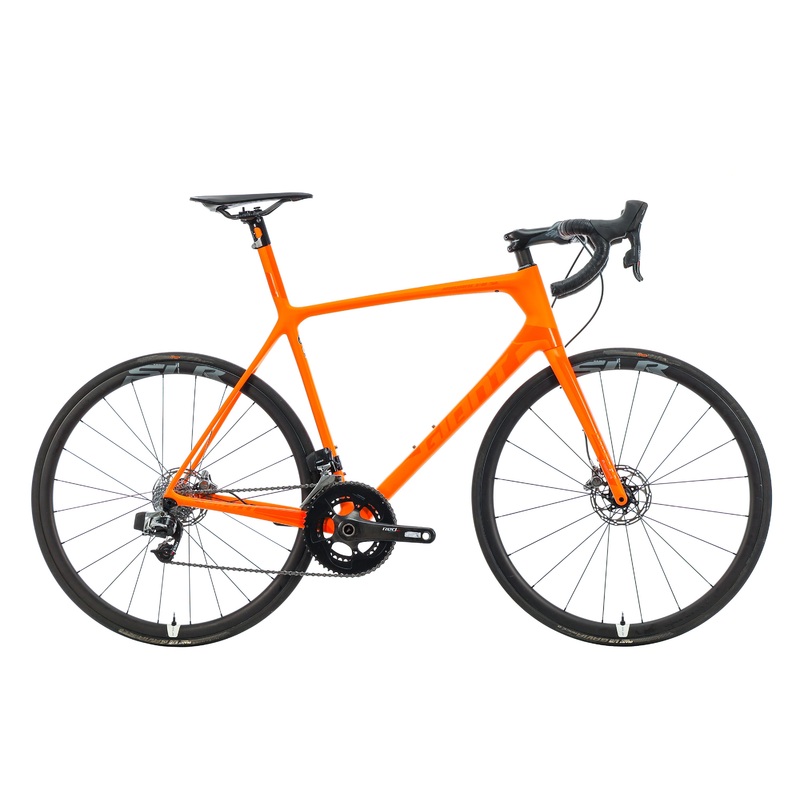 Giant TCR Advanced SL 0 Disc Red eTap Road Bike – 2018, Large