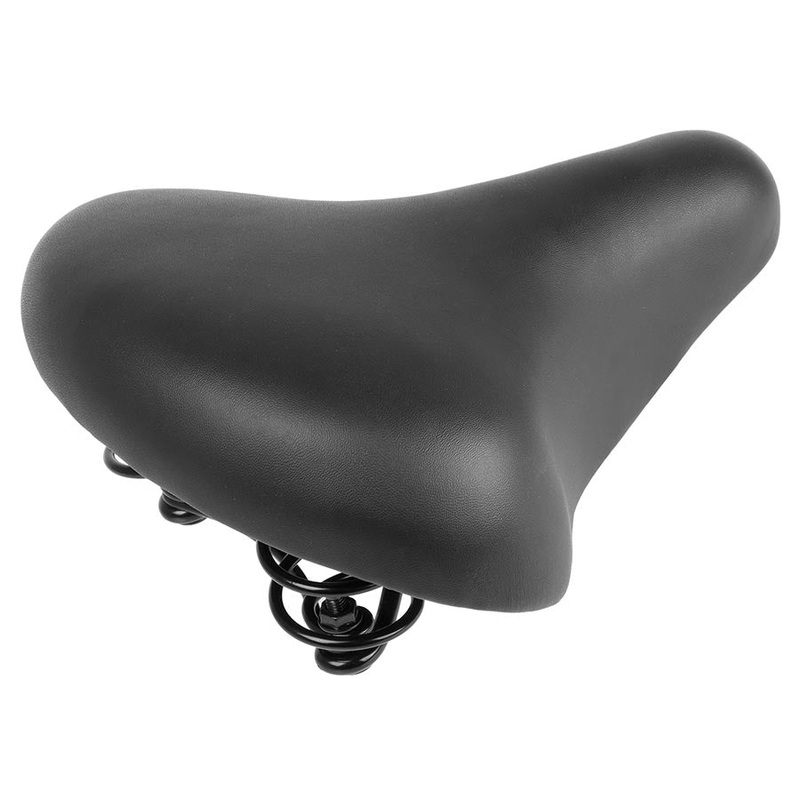 Ventura Eco City Saddle 245 x 210mm Unisex Black
