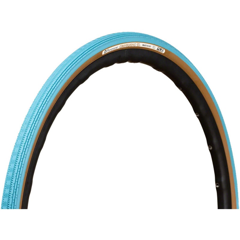 GravelKing SS Tire – 700 x 38 Tubeless Folding Turquoise/Brown