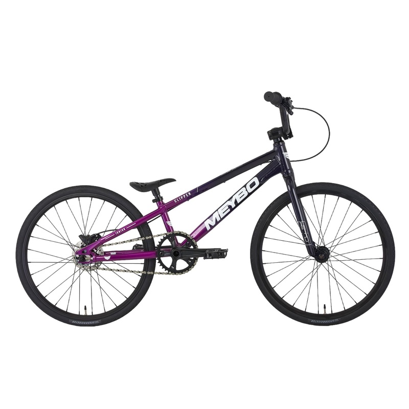 Meybo Clipper Disc Junior BMX Race Bike-Purple/Navy