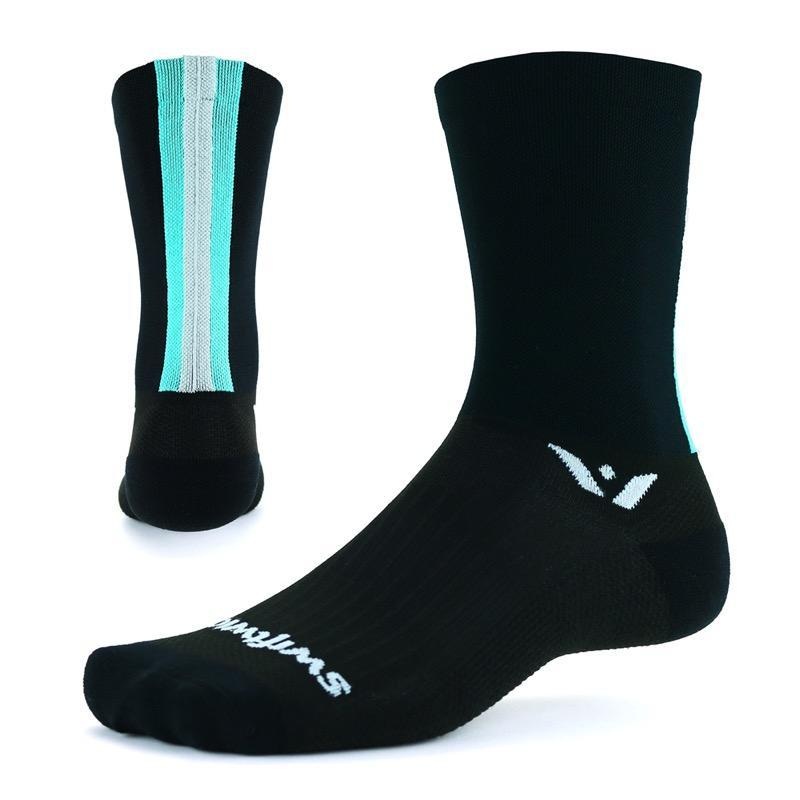 Swiftwick Vision Six Euro Sock – Black – 2020