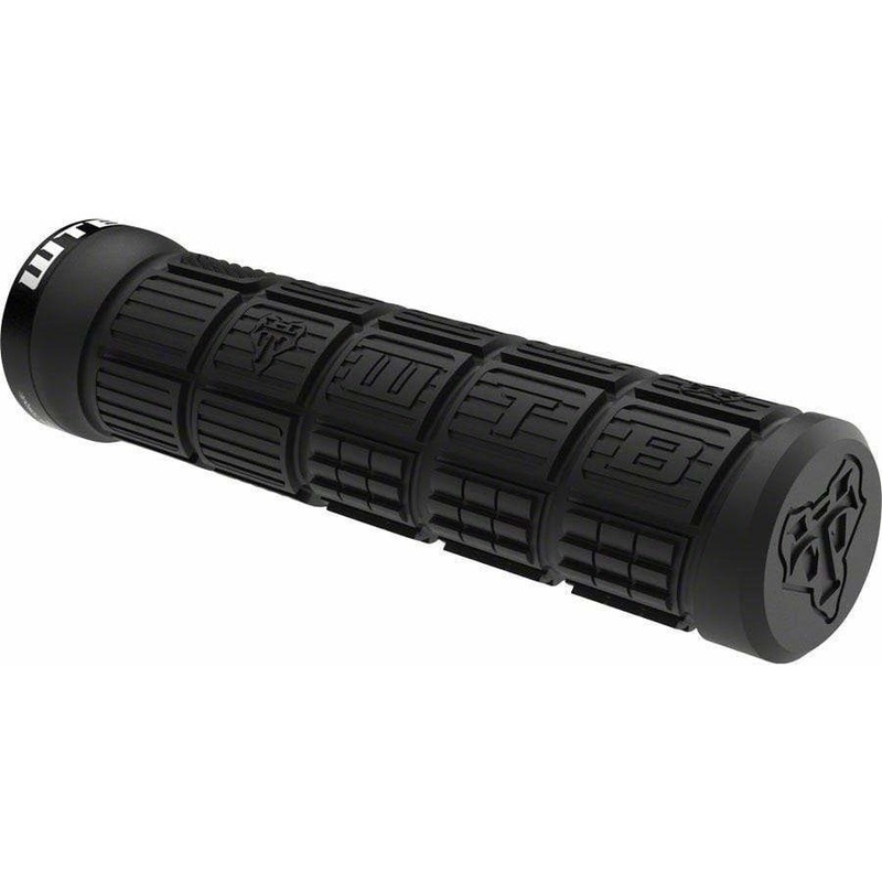 Wafel Bike Handlebar Grips – Black, Lock-On