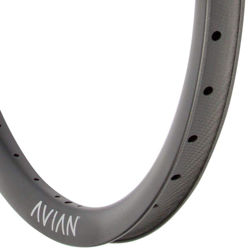 Avian Venatic Carbon Rear Rim – 20 x 1-3/8″ – 28H – Matte Black