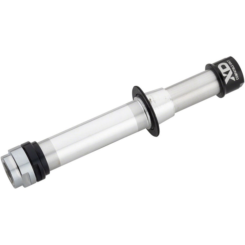 SRAM Complete Rear Axle Assembly Kit with Axle, Threaded Lock Nuts, and End Caps: 135/142 746 Hub, XD Driver Body