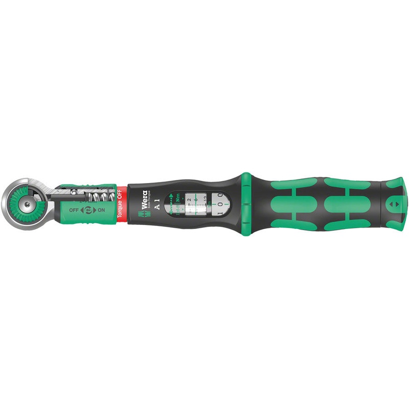Wera Safe-Torque A 1 Torque Wrench – 1/4″ Square Head Drive 2-12 Nm