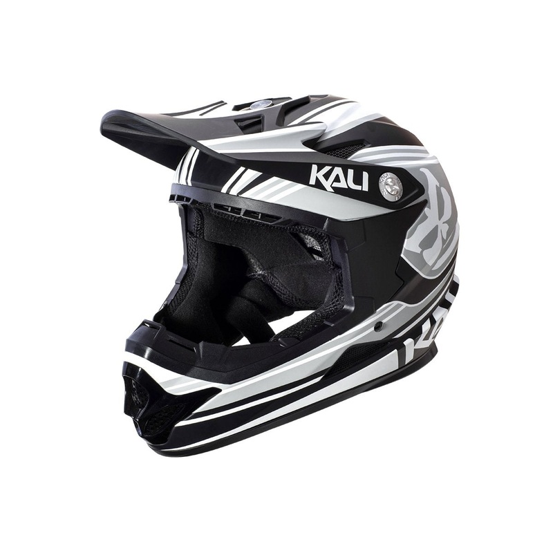 Kali Zoka Full Face Helmet – Slash – Gray-Black
