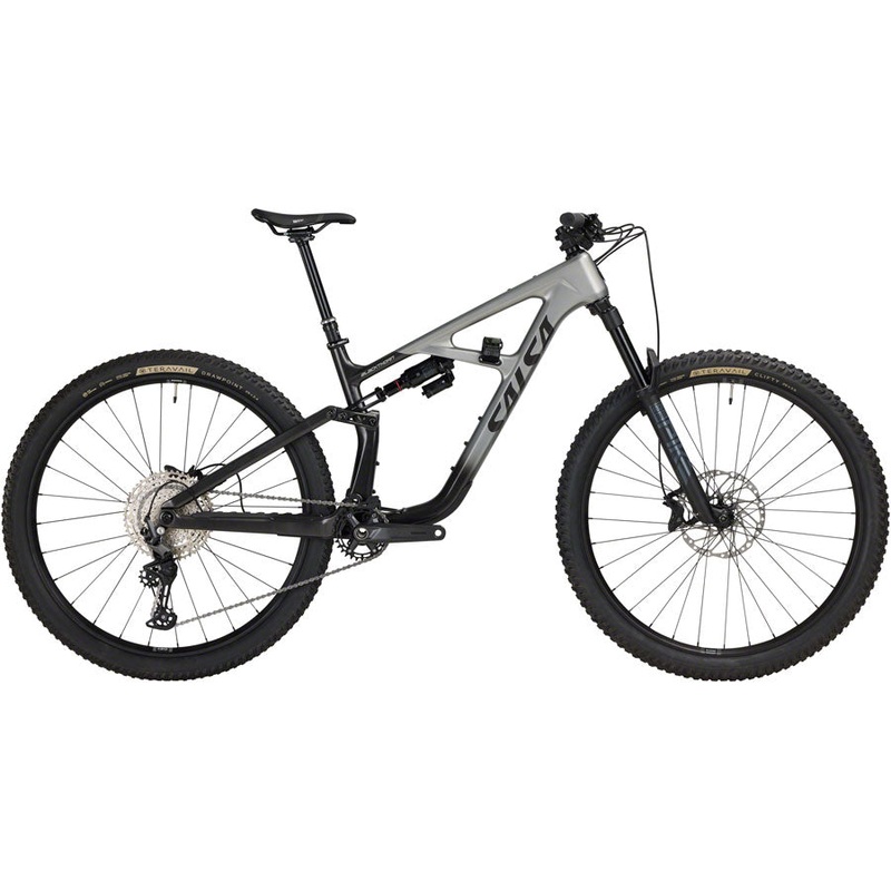 Salsa Blackthorn 125 C Deore 12 Bike – 29″ Carbon Coffee Black /Smoke Small