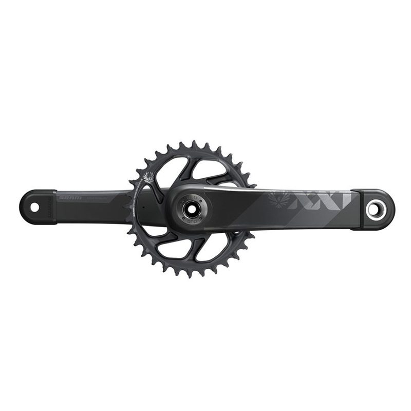 SRAM XX1 Eagle Crankset – 170mm, 12-Speed, 34t, Direct Mount, Cannondale Ai, DUB Spindle Interface, Gray, C2