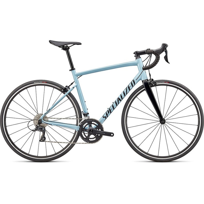 2022 Specialized allez e5 sport bike gloss arctic blue/tarmac black 56