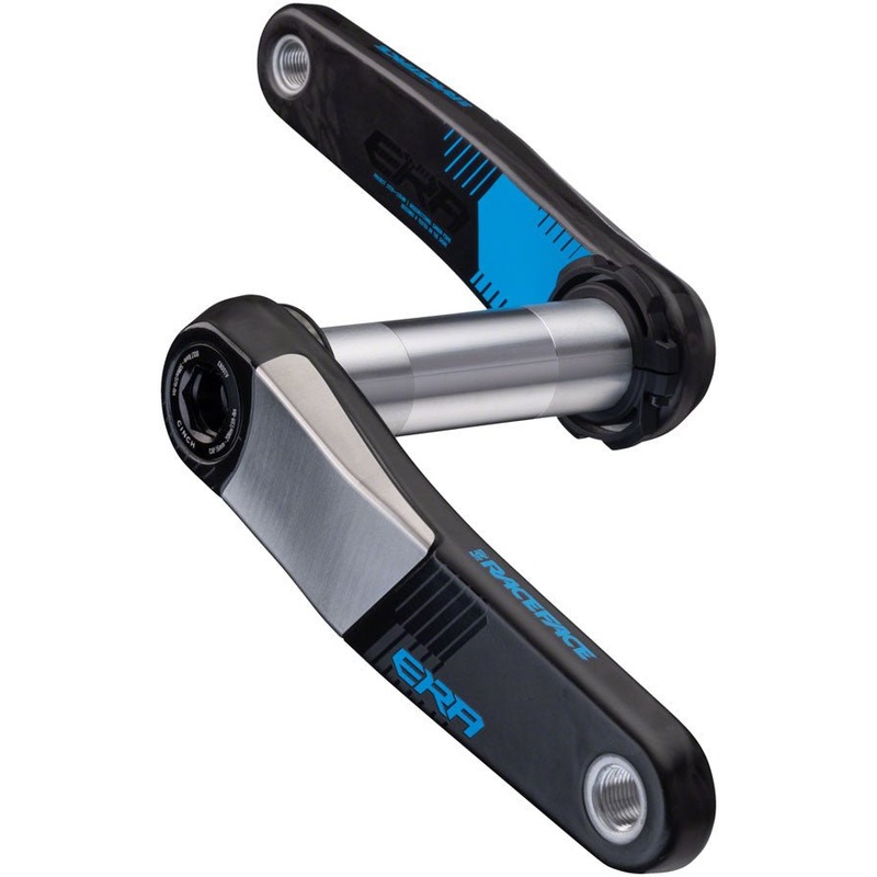 RaceFace ERA Carbon Crankset – 165mm Length – CINCH Interface – 136mm Spindle – Blue