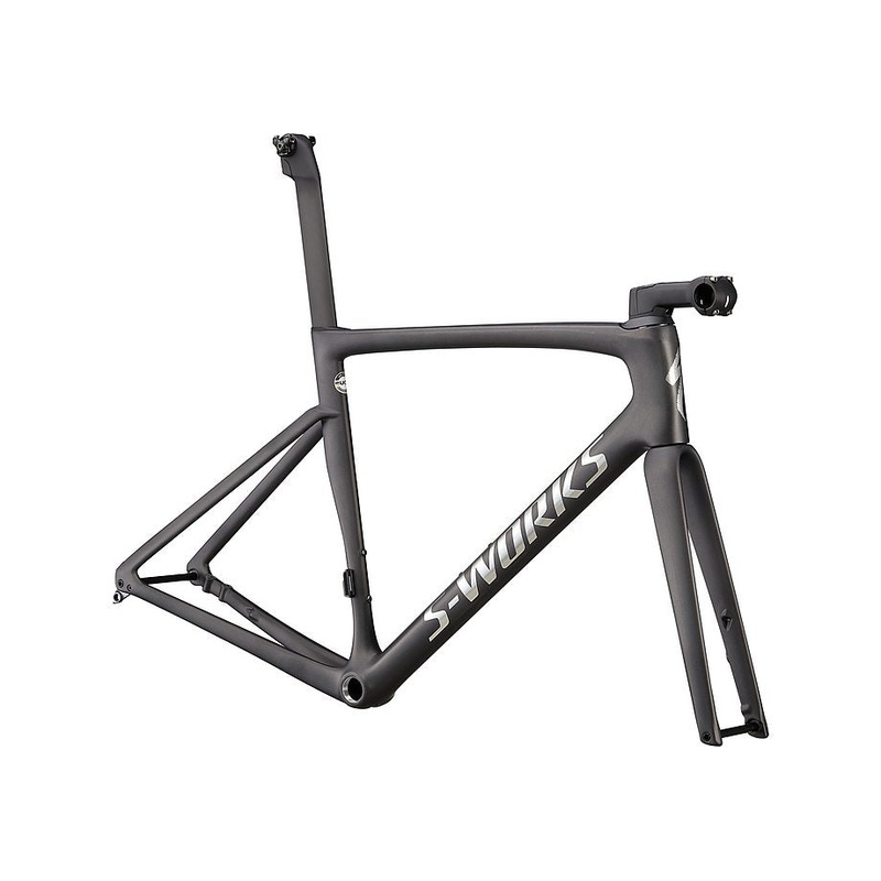 Specialized tarmac sl7 S-Works frmset satin carbon / spectraflair tint / gloss brushed chrome 58