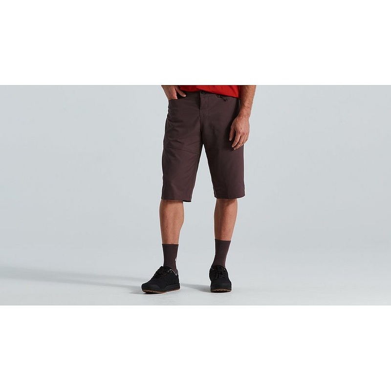Specialized trail short w/liner men cast umber 40