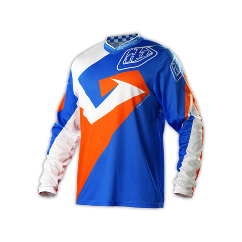 Troy Lee 2015 GP Air BMX Race Jersey-Verse-Blue/Orange