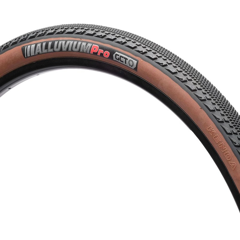 Alluvium Pro Tire – 700 x 40 Tubeless Folding Coffee Sidewall 120tpi GCT