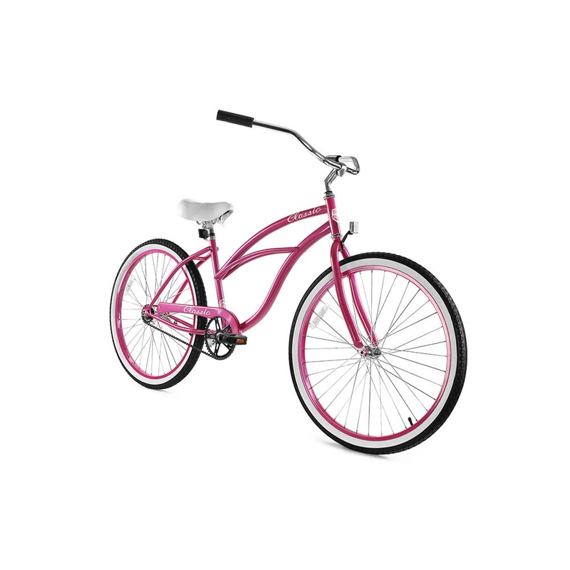 GOLDEN CYCLES 26″ CLASSIC BEACH CRUISER WOMENS 1spd (click for more colors)