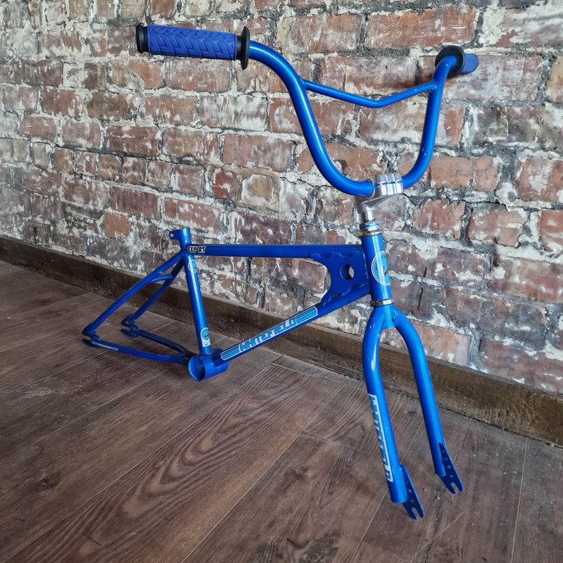 Whitefield Expert Frame Fork Bars Kit Candy Blue