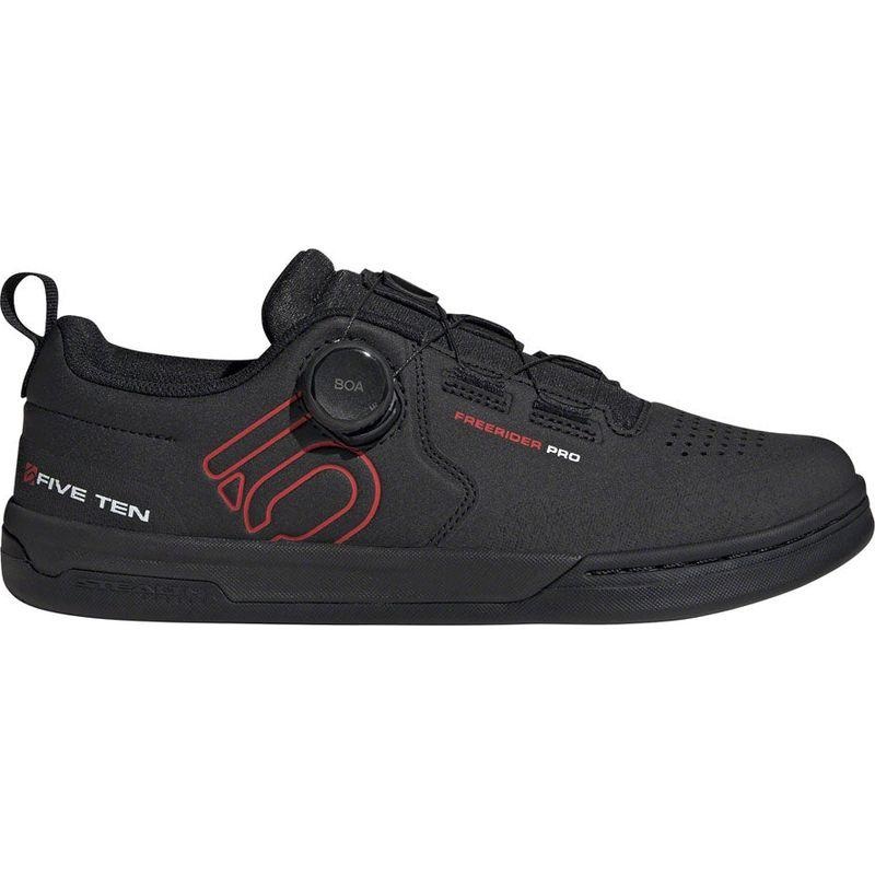 Five Ten Freerider Pro BOA Flat Shoes – Men’s Core Black/Red/FTWR White 7.5