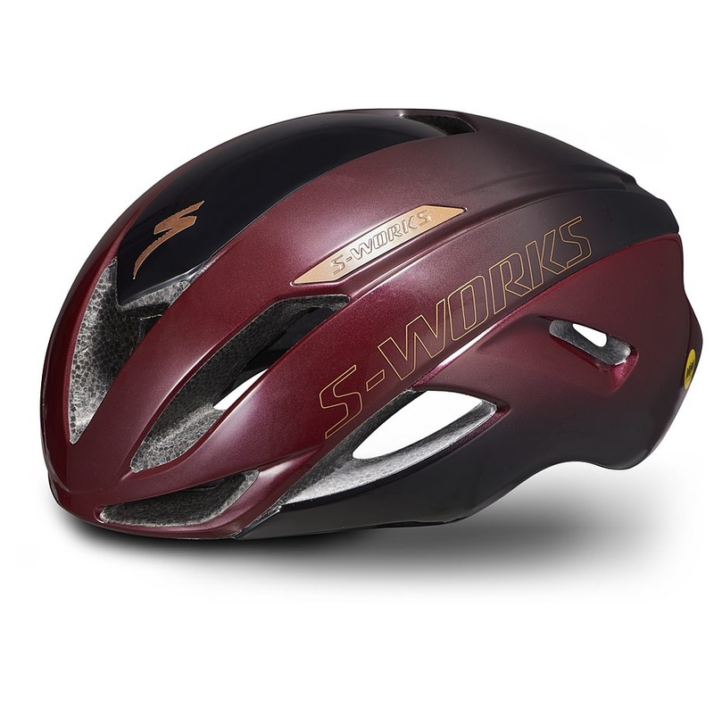 Specialized S-Works evade ii angi mips gloss maroon/matte black s