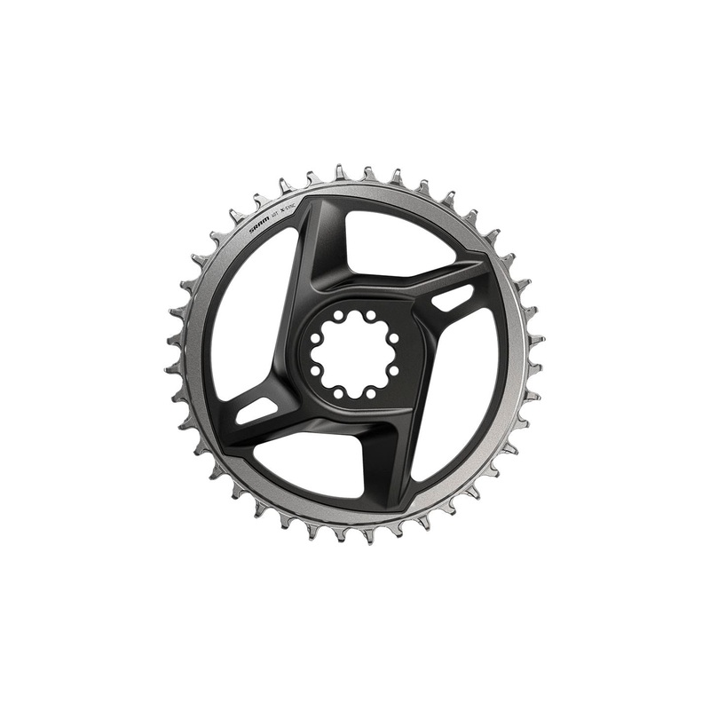 SRAM X-Sync Road Direct Mount Chainring RED/Force – 46t 12-Speed 8-Bolt Direct Mount Gray