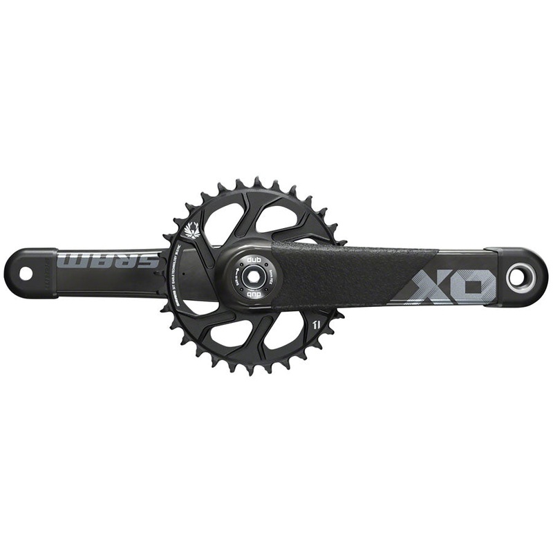 SRAM X01 All Downhill Crankset – 170mm 10/11-Speed 34t Direct Mount DUB Spindle Interface BLK B1