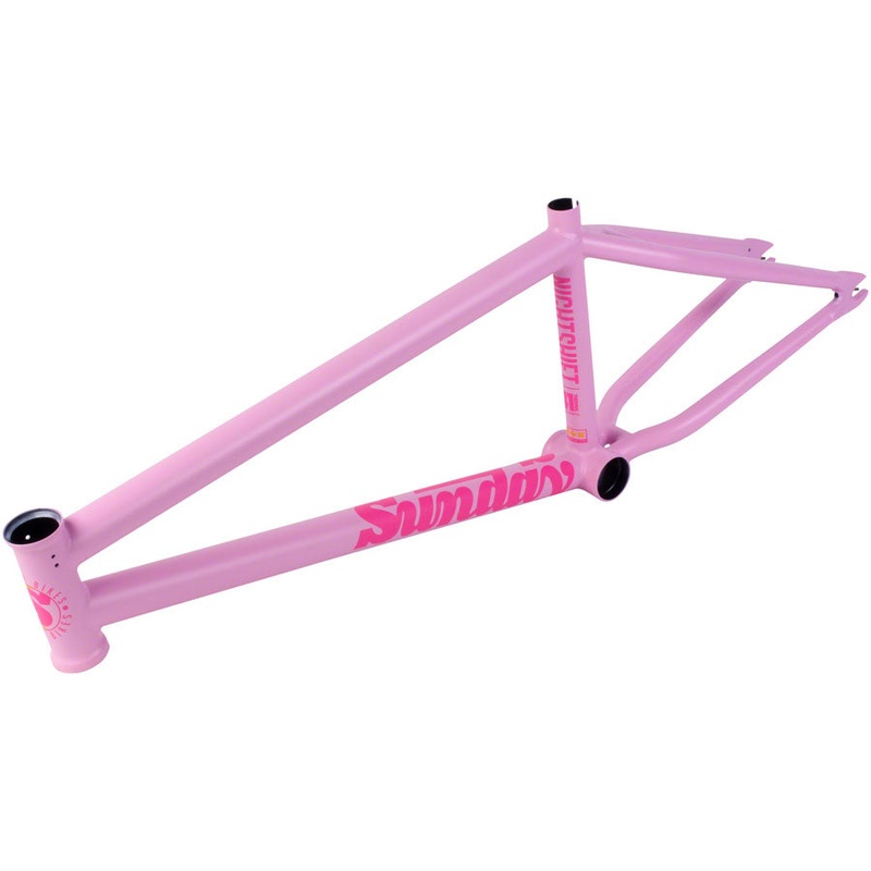 Sunday Nightshift BMX Frame – 21″ TT Pale Pink