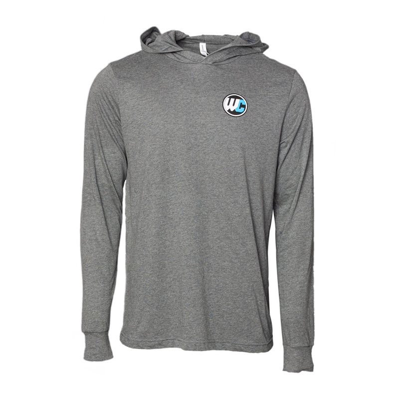 Worldwide Cyclery Lightweight Hoodie Grey Medium